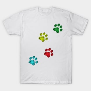 Paws color T-Shirt